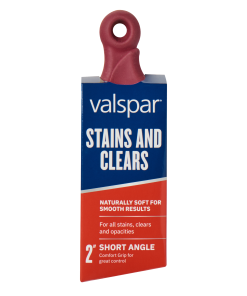Valspar All Stain Short Rubber Handle Angle 2-in Brush